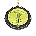QHALEN Golf Score Counter 18 Holes Golf Score Stroke Shot Counter Keeper Round Scoring Tag with Clip Keychain (Gold)