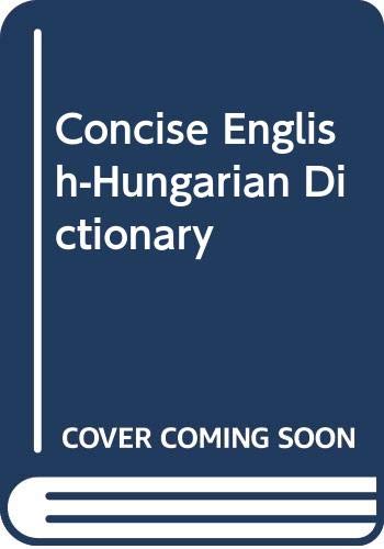 Concise English-Hungarian Dictionary