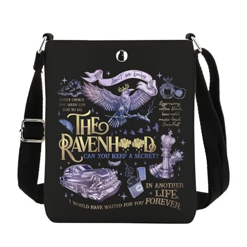 Lywjyb Birdgot Dark Romance Book Crossbody Bag Romance Reader Bookish Gift Reader Reading Merch
