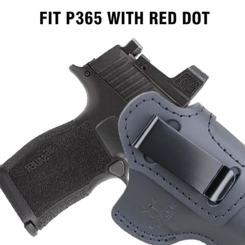 Adjustable IWB/OWB Leather Holster