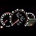 Partsam T10 194 LED Light Bulb 168 LED Bulbs 6000K Instrument Panel Gauge Cluster Dashboard LED Light Bulbs 6Pcs-White