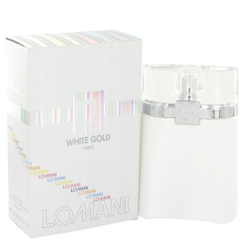 Lomani White Gold by Lomani Men's Eau De Toilette Spray 3.4 oz - 100% Authentic