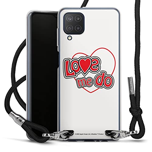 DeinDesign Coque Collier Compatible avec Samsung Galaxy M12 Coque avec Cordon Coque avec Cordon Love Me Do The Beatles… - Les Beatles, Paul McCartney, John Lennon, RIngo Starr, George Harrison DeinDesign Coque Collier Compatible avec Samsung Galaxy M12 Coque avec Cordon Coque avec Cordon Love Me Do The Beatles…