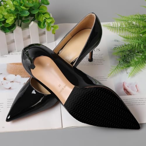 Image of Shoe Sole Protector, Self-Adhesive Bottom Protector for Christian Louboutin Shoe, Sole Protector Replacement for Louboutin Shoes(8'' by 4.5'')