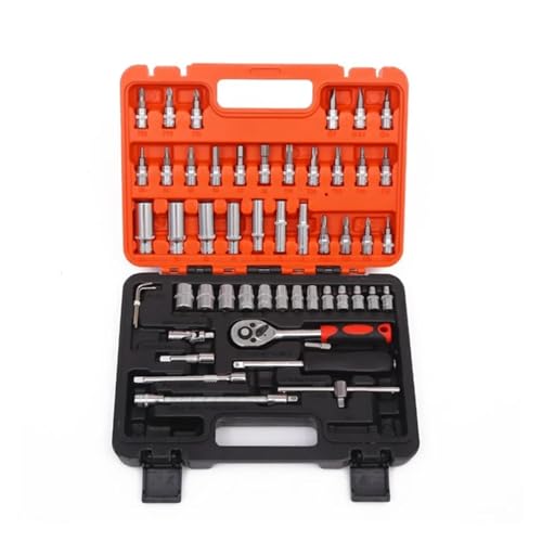 Kit de herramientas automotrices de 53 piezas miniatura 1