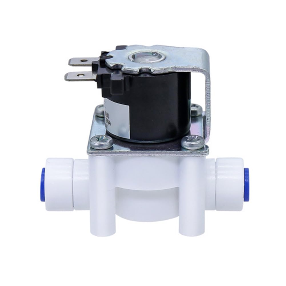 CTRLZS Inlet Solenoid Valve 24V for Pure Water Machines, Water Purifiers, Reverse Osmosis Systems-2-Point Quick Connect