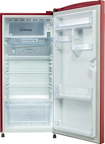 Image of Lloyd 225 L 3 Star Inverter Direct Cool Single Door Refrigerator (GLDF243SSWT2PB, Stellata Wine)