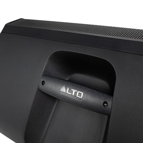 Alto TX412B 600 Watt 12-Zoll Akkubetriebener PA Anlage mit Bluetooth, 2-Kanal Mixer, für True Wireless Auftritte im Freien für Mobile DJs und Musiker