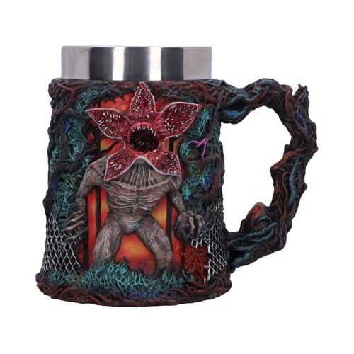Stranger Things Demogorgon Chope en résine avec insert en acier inoxydable
