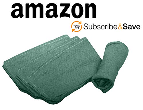 Dukal Operating Room Towels 17" X 26". Pack Of 4 Or Towels For Medical Facilities. Pre-Washed, 100% Cotton. Sterile, Absorbent Towels. Latex-Free. Green Color. #TOP1