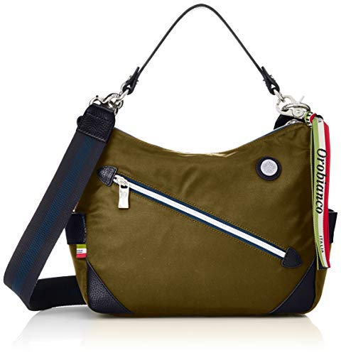 [オロビアンコ] ショルダーバッグ 【正規品】 FIORE 品番92333 メンズ グリーン×ネイビー
