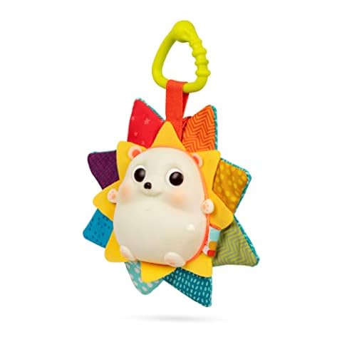 B. Toys 62243443792 RainGlow Buddy Musical Light-Up Hedgehog Lights & Sounds - Sensory Toy for Newborns, Babies - Music & Glowing Lights Cover