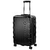 Bugatti Galatea Koffer Medium 66 cm – 65 L – TSA Lock, 4 Dubbele Wielen – M, Zwart