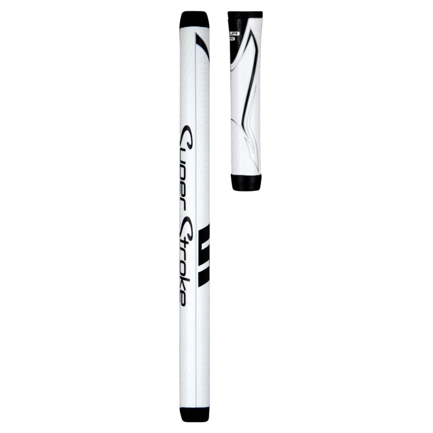 SuperStroke Zenergy - Tour 1.0 - Lot de 2 grips de putter, blanc/noir