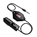 Produktbild AUKEY FM Transmitter Auto Radio KFZ Einbausatz mit LED Display, 3.5mm Stecker, Auto-Ladegerät für iPhone, Samsung, Mp3, Tablets und Alle Audio Geräte mit 3,5mm Audio Plug