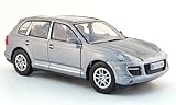 Marke : Porsche Porsche Cayenne, met.-grau, mit Glasdach, Modellauto, Fertigmodell, Mondo Motors 1:24
