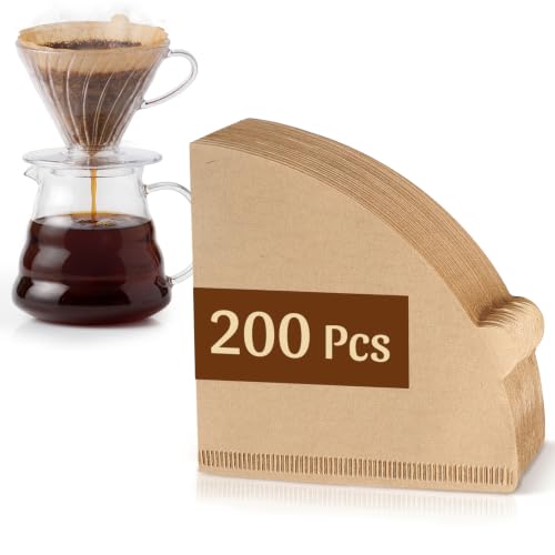 Niveaya #2 Cone Coffee Filters,200Pcs, Pour Over Coffee Filters for 2-4 Cup
