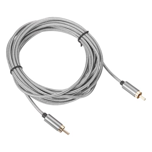 DMiotech Câble RCA 16ft audio stéréo caisson graves