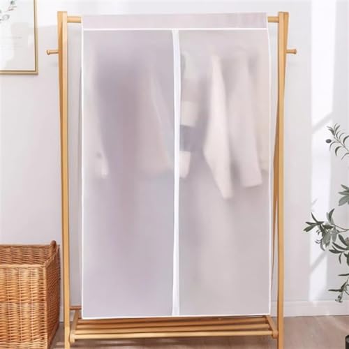Garment Bags Clothing Dust Cover, Hanging Fully Closed Hanging Bag, Household Wardrobe Clothing Coat Down Jacket Transparent Clothing dust Cover (Size : 120 * 60 * 50cm)4
