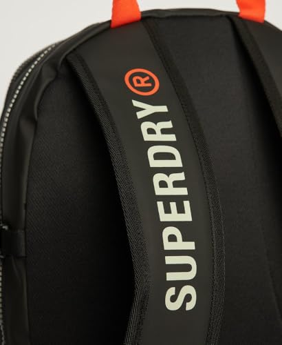 Superdry Tarp Rucksack Sac à dos pour femme, Noir/Pelican, Talla única, Décontracté