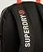 Superdry Womens Tarp Rucksack, Classic Hiking-Inspired Design Black/Pelican Size One Size