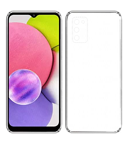 Image of Soft Flexible Silicone Back Cover Compatible with OnePlus Nord 2 5G, Transparent Case + Screen Guard