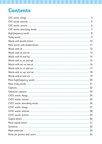 Writing Words, Get Set Literacy, EYFS, Ages 4-5