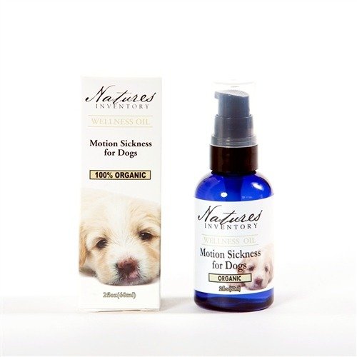 Motion Sickness for Dogs Wellness Oil Nature's Inventory 2 fl oz (60ml) Liquid