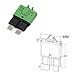 T Tocas E39 Manual Low-Profile Resettable ATC/ATO Blade Fuse - 5A 10A 15A 20A 25A 30A for Car Trucks Marine Boat RV Solar and More 12V 24V (6PCS Mixed)