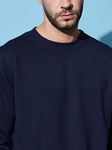 Image of SPUNN Men's Cotton Round Neck Full Sleeves Sweatshirt.