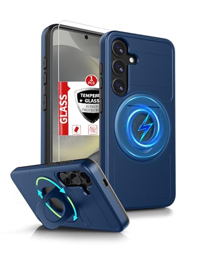 Coque Samsung S25 Plus antichoc de qualité militaire avec protège-caméra intégré