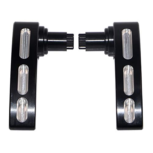 Cubiertas de pestillo para alforjas CNC negras para Harley Touring Road Glide Electra Glide Street Glide Road King 2014-2023 miniatura 3