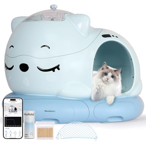 猫 自動トイレ AI搭載21センサ 80L ダブル脱臭機能