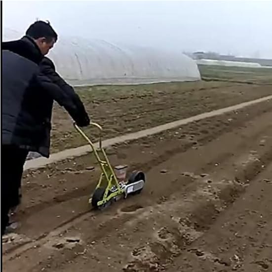 Seminatrice di precisione per seminatrice a fila, spargitori da giardino, piante di canapa, prezzemolo, cavolo, ravanello, ecc. per piccoli giardini