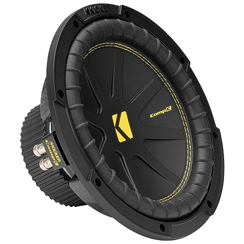 Image of Kicker 50CWCD104 CompC 10" Subwoofer, Dual 4-Ohm