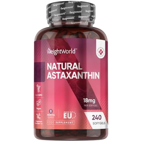 Vegan High Strength Astaxanthin Supplements Cover