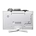 WALI TV Top Shelf, 23.6 x 5 Inch Flat Panel for Streaming Devices, Media Boxes, Speakers and Home Decor (TSH002), 1 Pack, Black