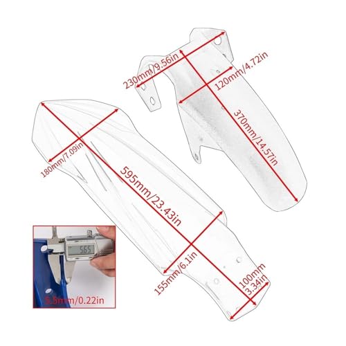 Garde bavette pour Tenere 700 accessoire protection garde-boue avant moto 2019-2025 - 7