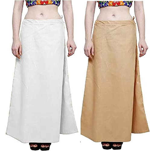 Image of Plus Size Cotton Petticoat for Women Combo (Size S to 6XL)