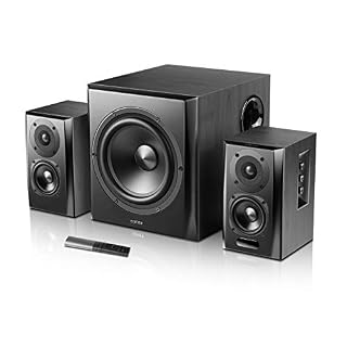 Edifier S351DB 2.1 Enceinte Active Bluetooth Noir - Les Beatles, Paul McCartney, John Lennon, RIngo Starr, George Harrison Edifier S351DB 2.1 Enceinte Active Bluetooth Noir – Image 2