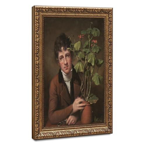 Affiche Rubens Peale With A Geranium tableau Rembrandt Peale deco murale canva
