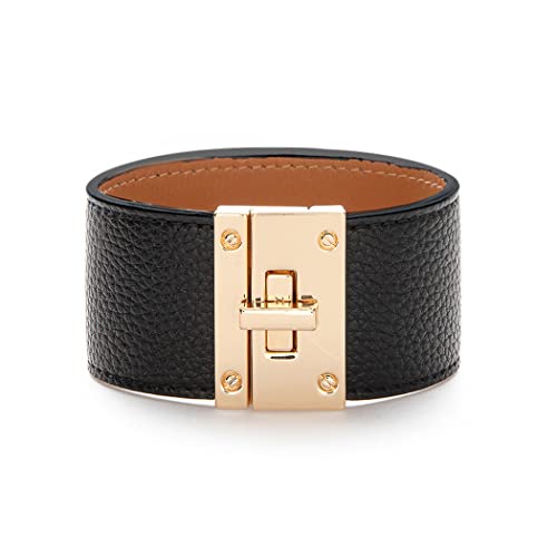 Rantanto Braid Leather Wrap Bracelet Trendy Stackable Crystal Cuff Boho Gold Heart Bracelet Jewelry Gift For Women