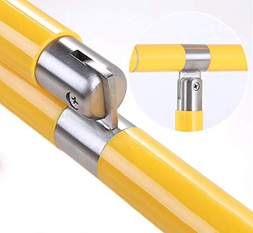 Grab-Bars-Grab-Bars-Handle-Safety-Support-Hand-Rails-Bathroom-Handrails-Safety-Folding-Grab-Bar-Toilets-Elderly-Disabilities-Stainless-Steel-Handrails-Wall-mou-Yellow-60CM70CM