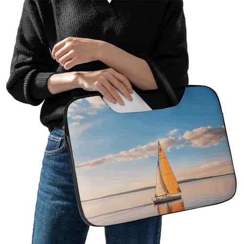 Bolso de hombro para laptop impermeable 17 pulgadas miniatura 2