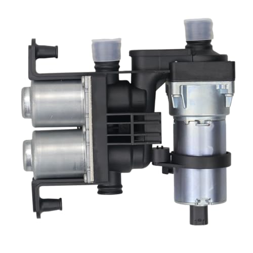 AITKEN HVAC Heater Control Valve Include Auxiliary Water Pump Electric Coolant Valve Compatible with 1997-2001 BMW 528I 540I 740I 740IL 750IL, M5 2000-2003 P/N 64118374994.