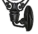 Fanimation FPH61BL Old Havana Wall Mount, Black
