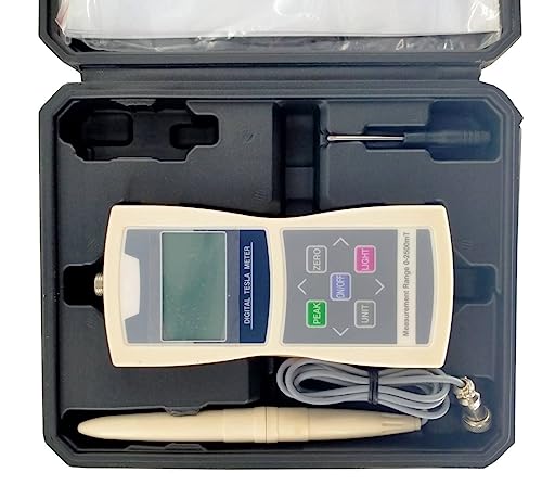 Medidor Tesla Gaussómetro para Campo Magnético Superficial miniatura 4