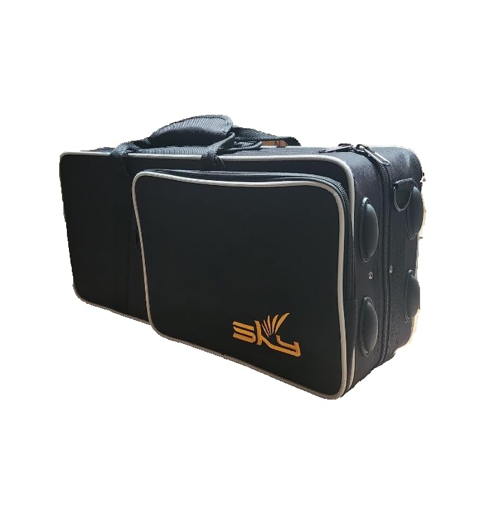 SKY Bb Curved Soprano Saxophone with Case and Accessories