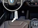 Repose pied en acier pour BMW.i3 i3S | 1 Pièce Inox 94Ah 120Ah i3 i3S Tuning Accessoires