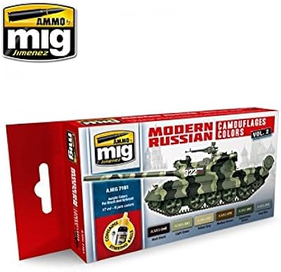 Ammo by Mig Modern Russian CAMO Colors VOL.2